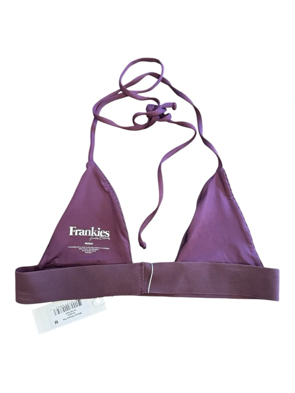 Frankies Bikinis Winnie Bikini Top NWT